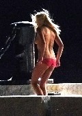 Anna Faris nude in On the set of What's My Number
